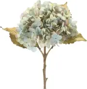 Melrose Set of 6 Blue Hydrangea Artificial Stems 20"