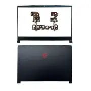 15.6" Back Cover & Front Bezel Hinges For MSI GF65 Thin 9SD 9SE MS-16W1 MS-16W2
