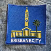 Brisbane Australia Travel Iron On Embroidery Patch Destination Souvenir Gift