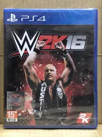 在飛比找露天拍賣優惠-PS4 WWE 2K16 美國勁爆職業摔角 (英文版)