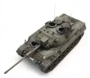 ARTITEC Leopard I Belgian army 1/87 FINISHED MODEL TANK