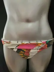 Billabong WOMENS SWIMWEAR AWAY WE GO LowRider REVERSIBLE Bottoms SIZE LG NWT