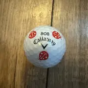 RARE Callaway Chrome Soft Truvis Golf Ball Koolina Red Lady Bug Hawaii 808