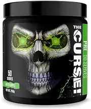 JNX Sports The Curse Green Apple Pre-Workout Powder, 50 Servings