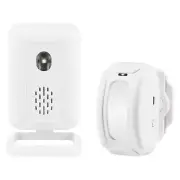 Wireless Gate Entry Door Bell Welcome Infrared Alert Alarm Motion Sensor Set New