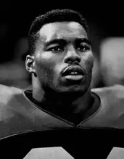 Herschel Walker Minnesota Vikings looks on during an NFL game 1990 - Old Photo