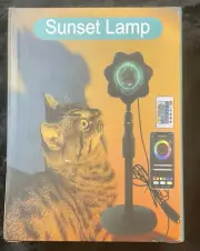 Sunset Lamp Projector LED Lights APP Remote, Sunset Light 16 Colors Night Light