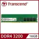 創見 JETRAM 16GB DDR4 3200 桌上型記憶體 JM3200HLE-16G