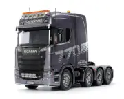 Tamiya 1/14 Scania 770 S 8x4/4 Semi Kit (Gun Metal Edition) [TAM56376]