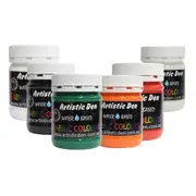 6 x 250ml Fabric Paint Costume Colors