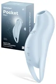 Satisfyer Pocket Pro 1 Mini 3.9" Air Pulse Clitoral Stimulator