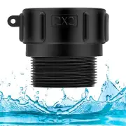 IBC Tote Fittings 2 Adapter 275 330 Gallon, Thread x 2" Male NPT Pipe Thread