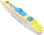 Sluffs Electric Ocean Liner Cruise Ship Flashing LED Light Kids Musical Early Educational Toy,BatteryOperated Toy Ship for Kids, Cannot Float on Water