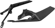 Motorcycle Mudguard Fit for KTM Duke 390 2017-2021 Rear Passenger Pillion Frame Seat Side Cover Panel Fairing Cowl Motorcycle Cowls Set(Carbon Fiber)