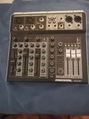 4 Channel Audio mini Dj mixer sound board 16 bits.