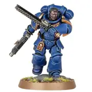 Warhammer 40k Space Marine BROTHER DECIAN + CHAINSWORD Kill Team Justian