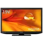 Sharp 19V LCD TV AQUOS 2T-C19DE-B High Definition External HDD Reco NEW!