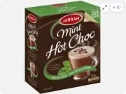 Jarrah MINT HOT CHOCOLATE Drink Pack of 10 sachets MADE in Australia FREE SHIP