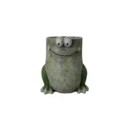 Willow & Silk Arty Quirky Frog Stony Decorative Home Ornament