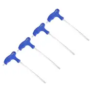 4pcs 8mm Hex Key T-Handle Dual End Wrench Spanner, Metric CR-V Steel