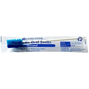Toothette Untreated Oral Swabs 100pcs/box