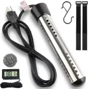 Immersion Water Heater, 2000W Portable Electric Water Heater for Inflatable P...