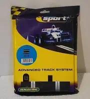 Scalextric Half Straight 175mm X 2 Advanced Track System New In Pack C8207