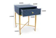 PRATT 1 Drawer Bedside