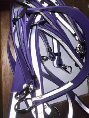 Biothane Bucket Ties - reflective