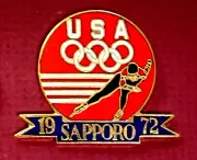 RARE 1972 TEAM USA SAPPORO OLYMPIC GAMES PIN / 2024 2026