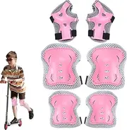 Knee Pads for Kids | Breathable Colorful Skateboard Knee Pads,Flexible Protector for Outdoor Activities Cycling Rollerblading Scootering