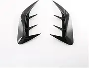 ABS Chrome Accessories Car Rear Fog Light Lamp Eyebrow Grille Strip Cover Trim，Compatible With LEXUS 2022-2024(Model B)
