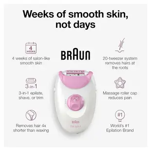 [3美國直購] Braun 3-270 柔滑絲滑 美體刀 SE3270 Epilator Silk-epil 3 系列