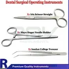Dental Surgery Iris Scissor Mayo Hegar Needle Holder Tweezer Medical Instruments