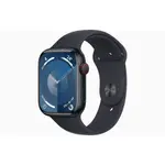 APPLE WATCH S9 45MM LTE 午夜色含錶帶**展示福利品** 無盒裝與充電線-保固到2024/9/20