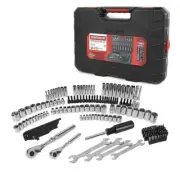 NEW Craftsman 165 pc. Mechanics Tool Set Standard Metric Socket Ratchet Case