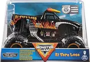 Monster Jam, Official El Toro Loco Monster Truck, Die-Cast Vehicle, 1:24 Scale