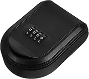 INOOMP Household Key Lock Box with Combination Key Storage Material for Secure Key Management Easy Wall Installation Weather Resistant Design