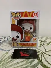 Funko Pop Ronald Mcdonald Diamond Collection #85 Rare Australia Maccas Exclusive