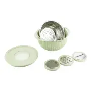 Colander with Mixing Bowl Set - Strainers for Kitchen, Food Strainers and2456