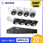 ANNKE 3K 5MP 8CH NVR PoE Security Camera System Home Outdoor Color Night Vision