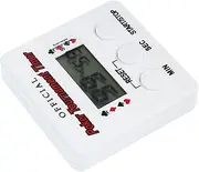 SOPOTUTU Poker Timer Decorative Countdown Timer for Parties and Study No Battery Required Stylish Design for Management and Reminders