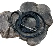 5' 8" USA Made Biothane Dog Leash - 1/2" width - waterproof, stink proof