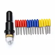 Efficient 15 Piece Set of Mix Blades and Blade Holder for Roland Plotter
