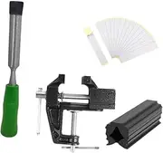 ａ aternee Golf Club Grip Kit Shaft Protector Rubber Clamp Repair Tools Installation Kit Convenient Bench Vise, Grip Tape Removal Tool