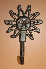 Sun Wall Hook Brings a little sunshine to every space! H-82B Ships Free!