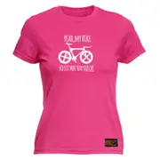 Cycling Rltw Yeah My Bike Did Cost More - Funny Novelty Womens T-Shirt T Shirt Tshirt