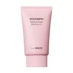 THE SAEM ECO EARTH 粉色防曬霜 50G