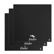 3pcs Creality Build Plate Square Heated Bed for Ender-3/Pro 3D Printer Flexible