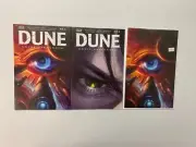 DUNE HOUSE HARKONNEN #8 1:10 VARIANT SET OF 3 HERBERT ANDERSON BOOM COMIC MX